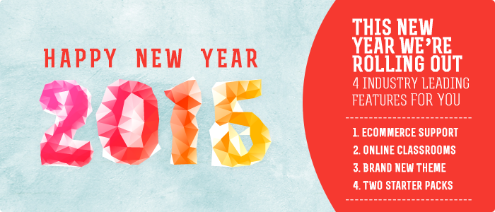 ScholarLMS new year 2015 banner