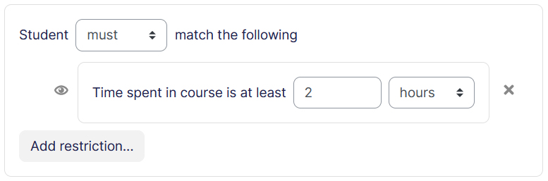 Access Restriction Time Spent